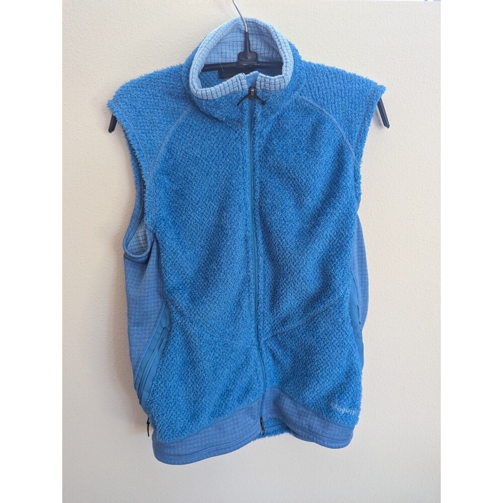 Patagonia R2 Polartec Fleece Vest Two Way Zipper Blue Women's Medium